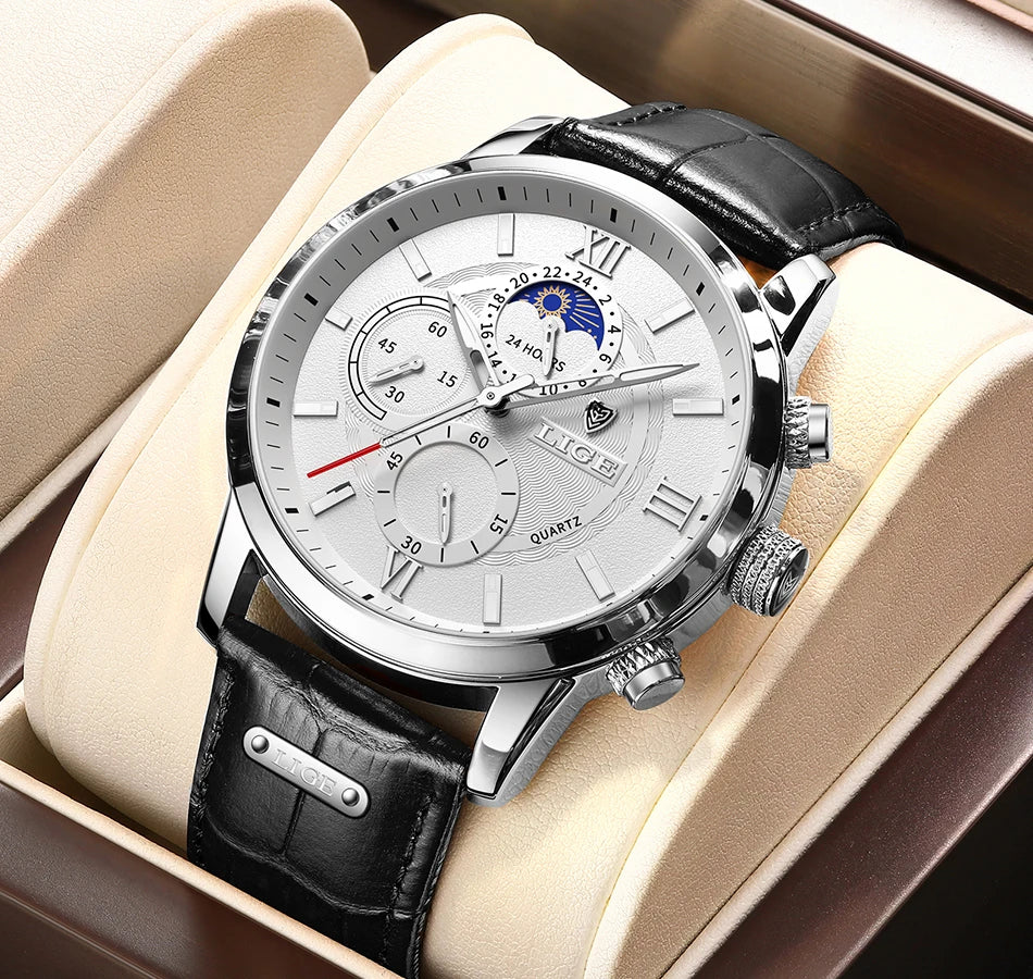 Men's Lige Luxurious Wristwatch Collection