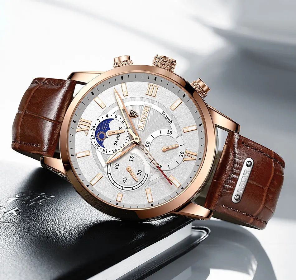 Men's Lige Luxurious Wristwatch Collection