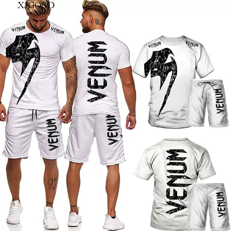 Men's Twp Piece VENUM Fitness Outfit Collection