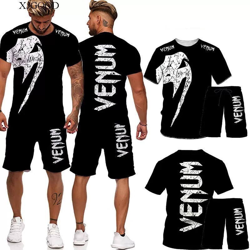 Men's Twp Piece VENUM Fitness Outfit Collection