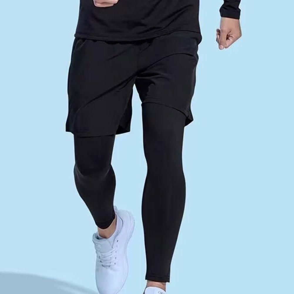 Men's 2-in-1 Fitness Compression Pants Collection