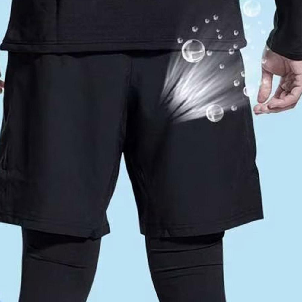 Men's 2-in-1 Fitness Compression Pants Collection