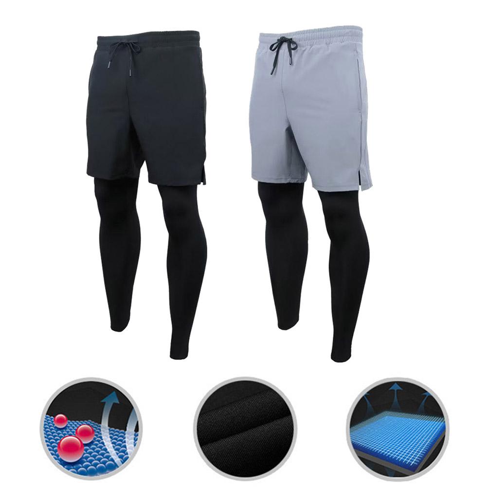 Men's 2-in-1 Fitness Compression Pants Collection