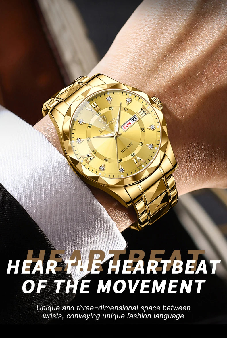 BINBOND Men's Luxury Wristwatch Collection