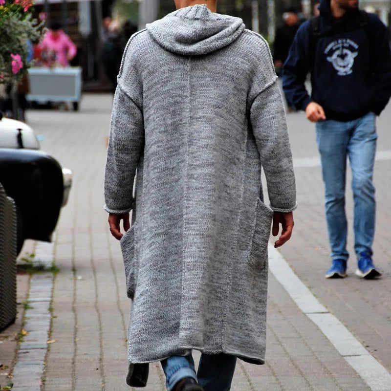 Men's Luxury High Quality Knitted Trench Coat Collection