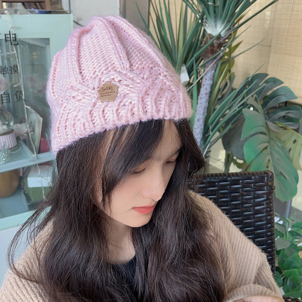 Elegant Winter Knit Hat Collection