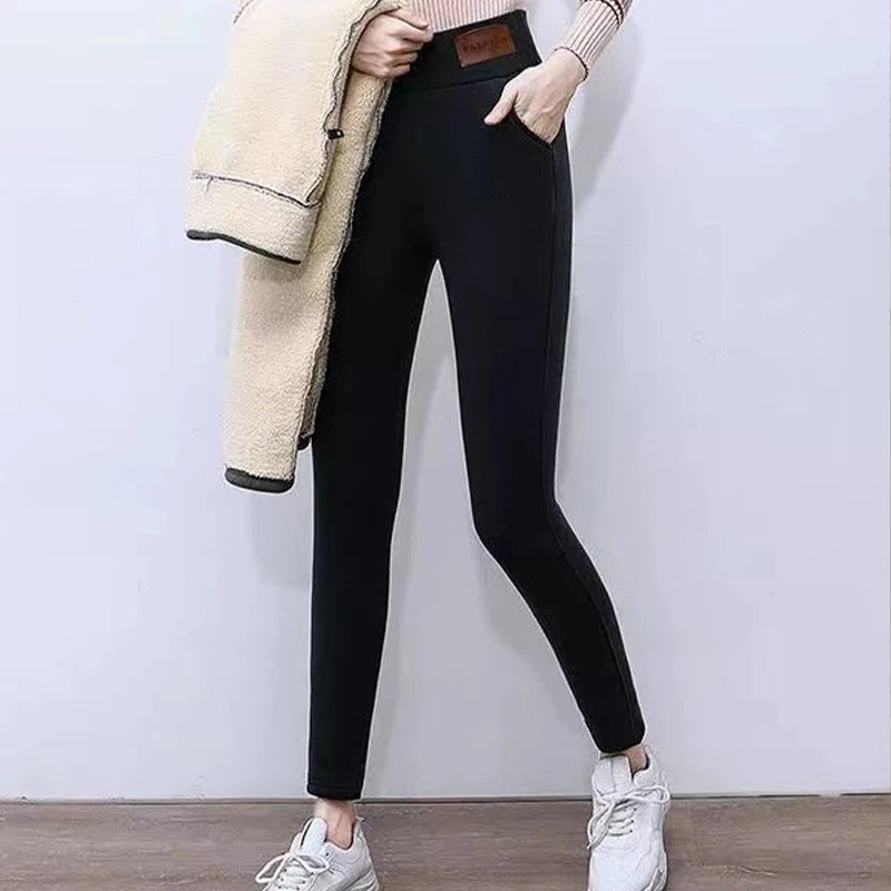 Women's Lamb Fleece Thermal Winter Leggings Collection