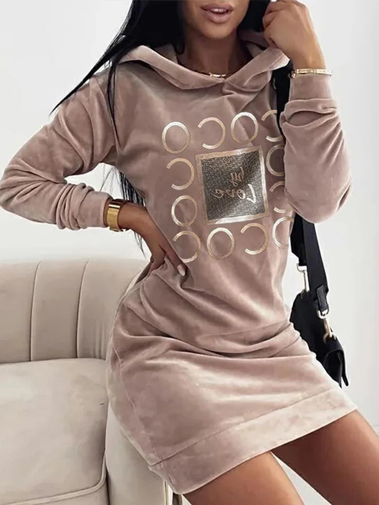 Elegant Sweater "Dress" By Love Collection