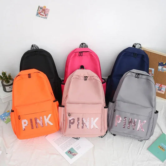 PINK Girls' School & Travel Backpack Collection