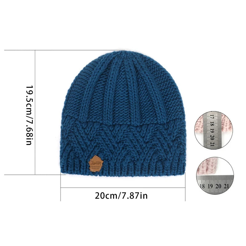 Stretchy Knit Beanies for Women