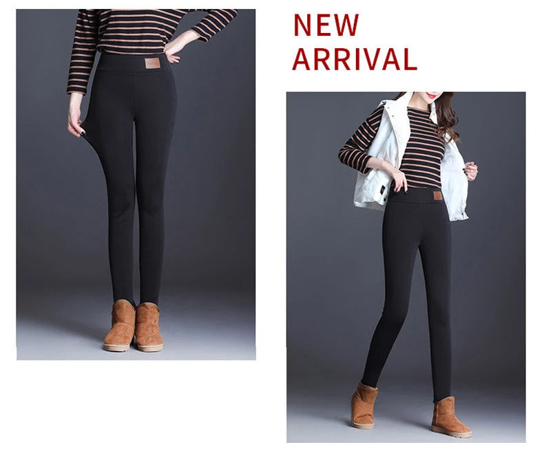 Women's Lamb Fleece Thermal Winter Leggings Collection