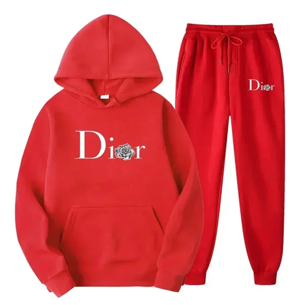 Women's DIOR Style Hoodie & Sweatpants Collection