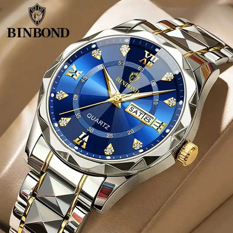 BINBOND Men's Luxury Wristwatch Collection