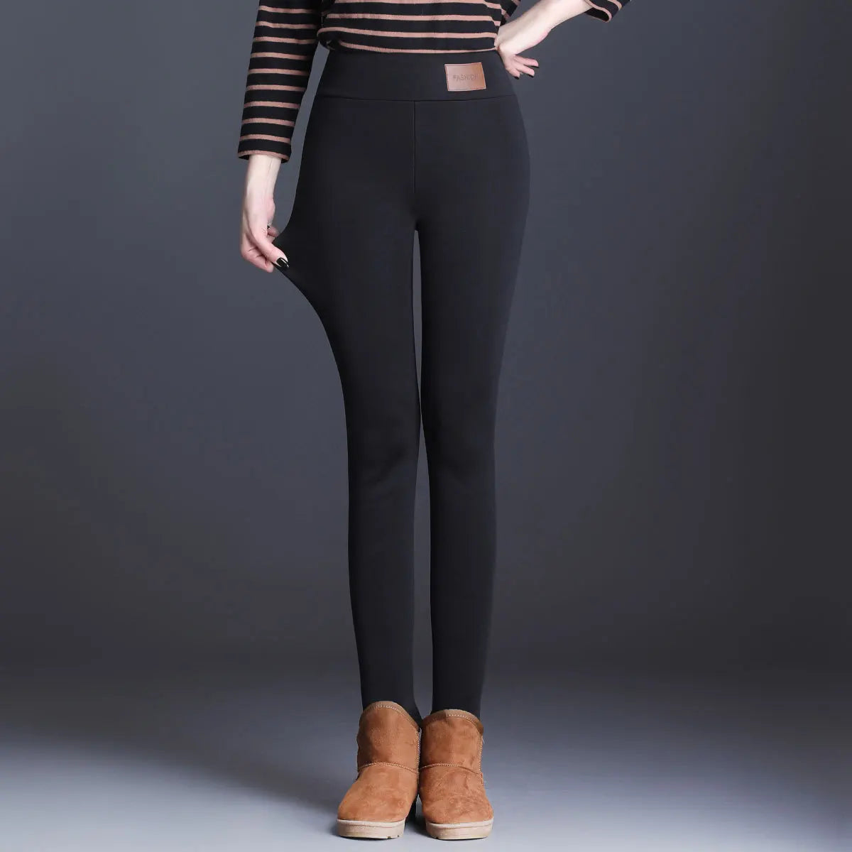 Women's Lamb Fleece Thermal Winter Leggings Collection