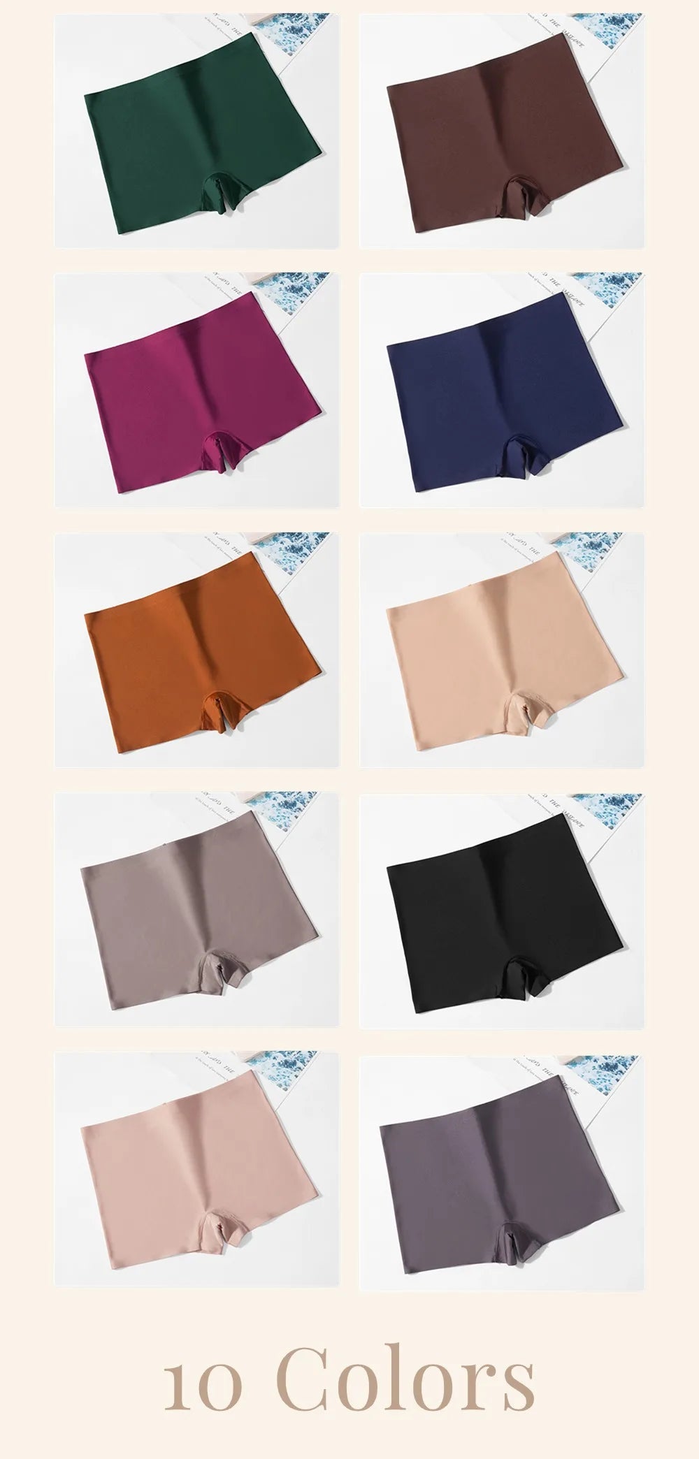 Silk Ice Fitness Boyshorts Collection