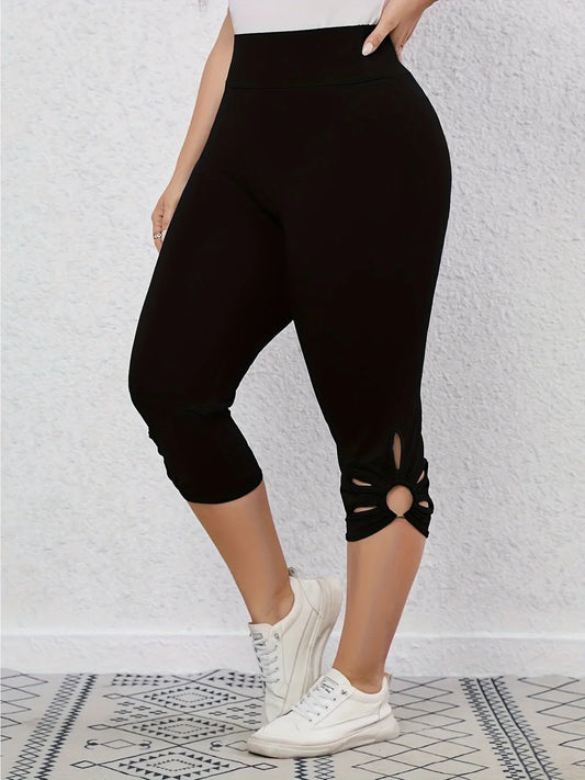 Women's Hollowed Out Capri Collection