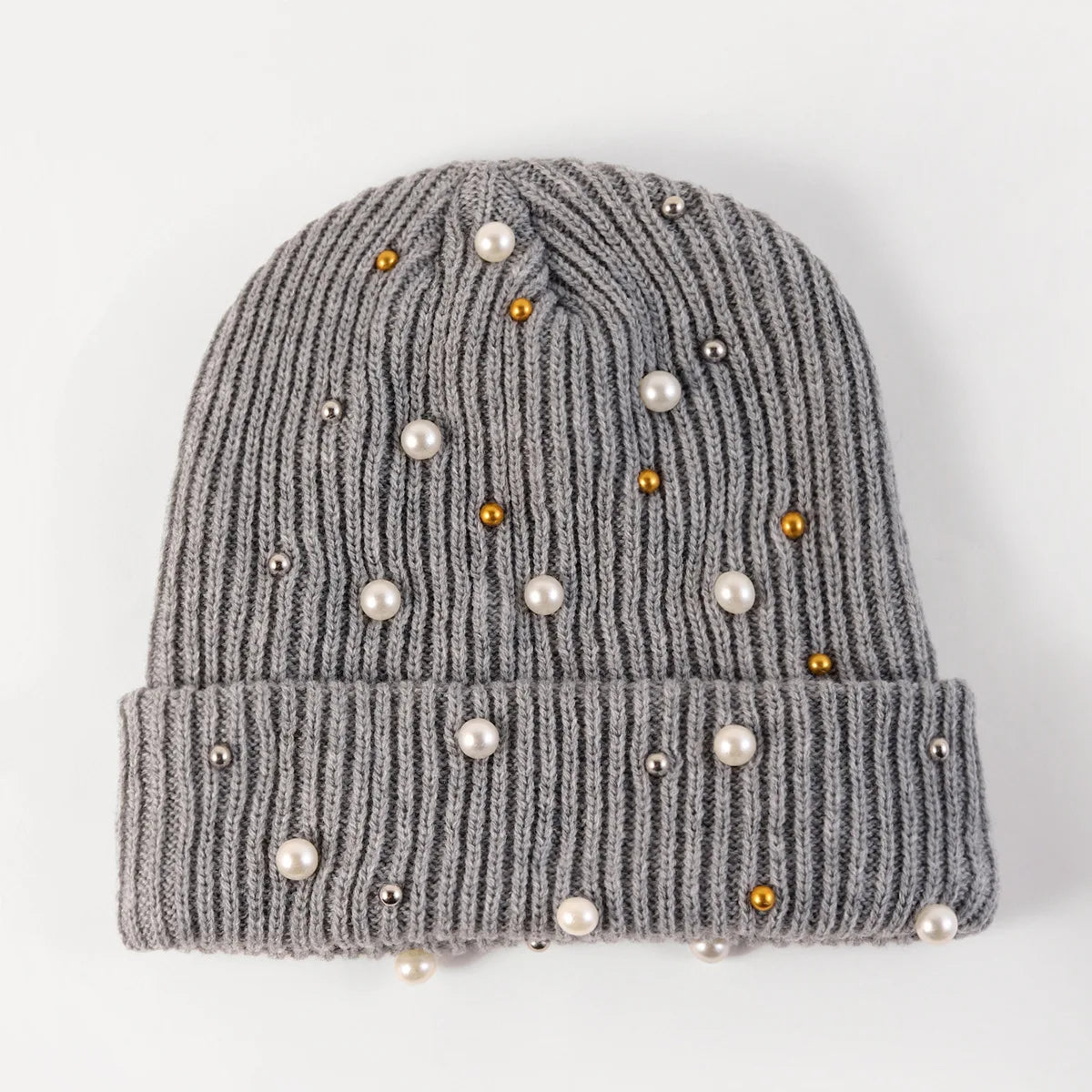 Women's Double Layer Knitted Winter Hat Collection