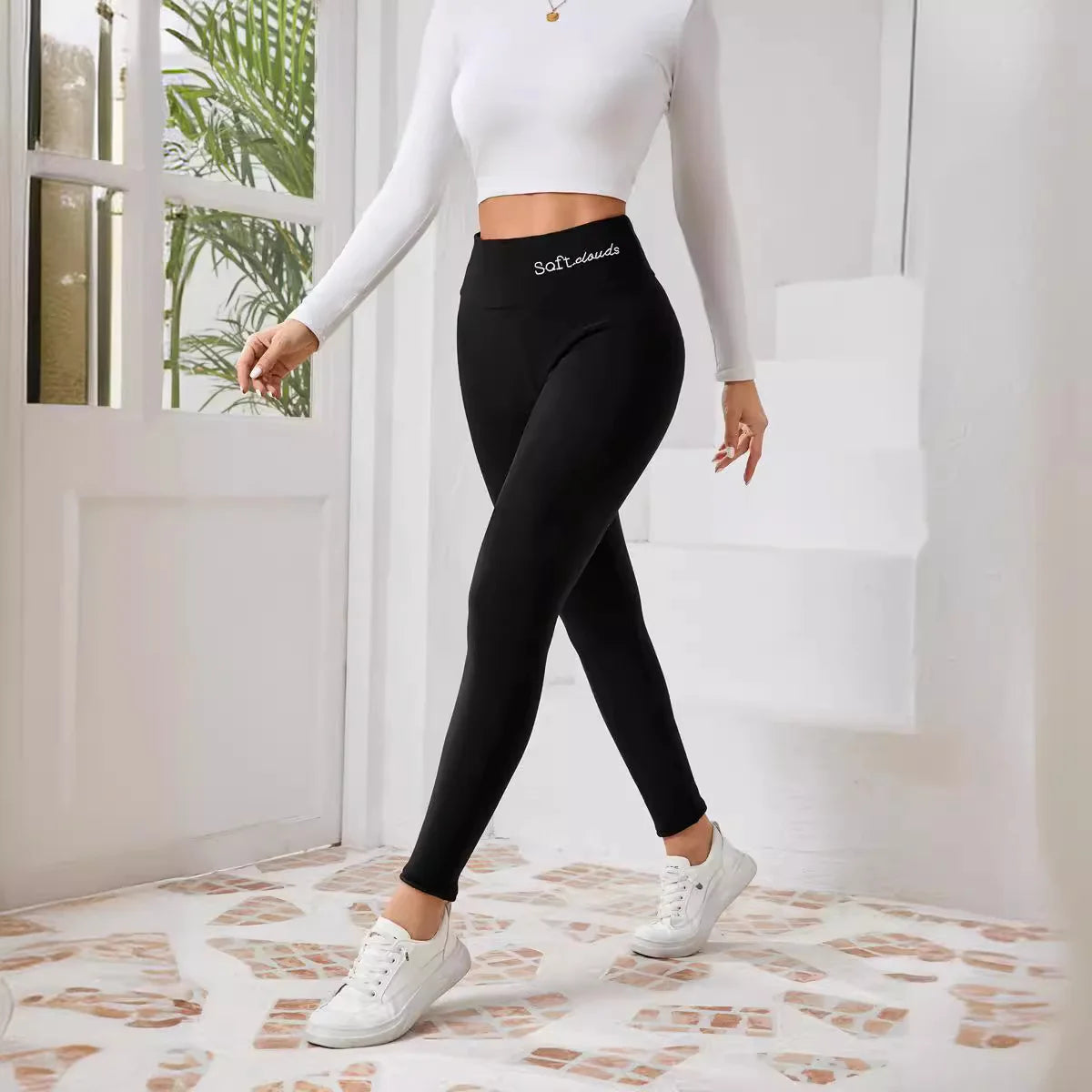 Women's Soft Clouds Thermal Winter Leggings Collection