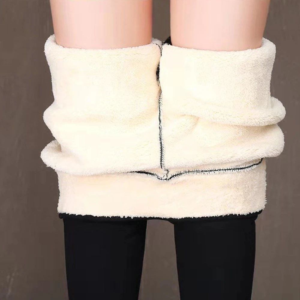 Women's Lamb Fleece Thermal Winter Leggings Collection