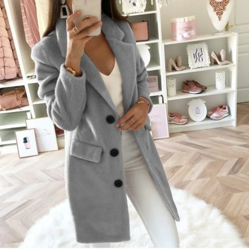 Women's Elegant Wool Coat Collection