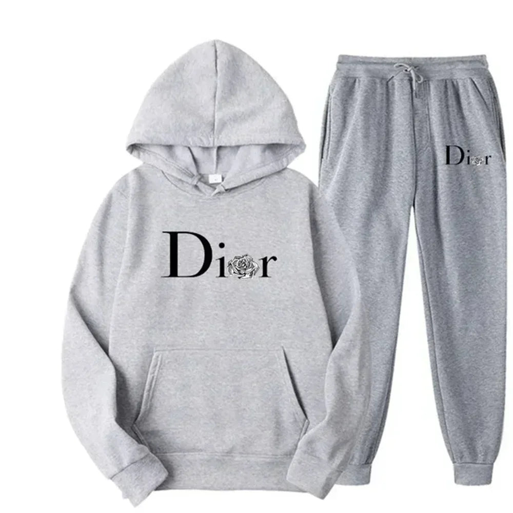 Women's DIOR Style Hoodie & Sweatpants Collection