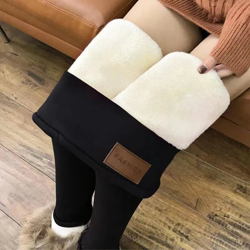 Women's Lamb Fleece Thermal Winter Leggings Collection