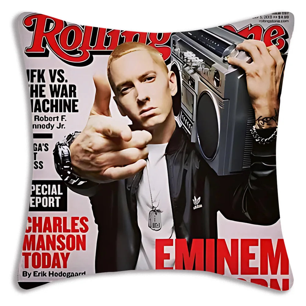 Eminem Throw Pillow Cover Collection