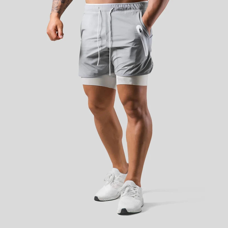 Men's LYFT 2-in-1 Fitness Compression Shorts Collection