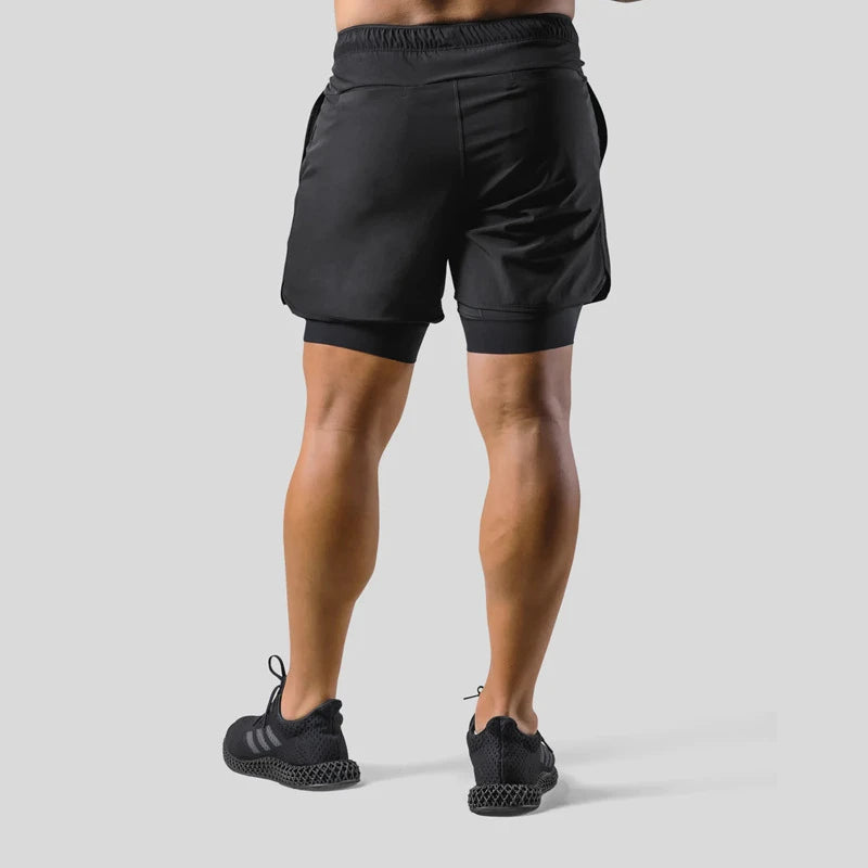 Men's LYFT 2-in-1 Fitness Compression Shorts Collection