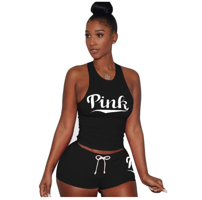 Two Piece PINK Fitness Collection