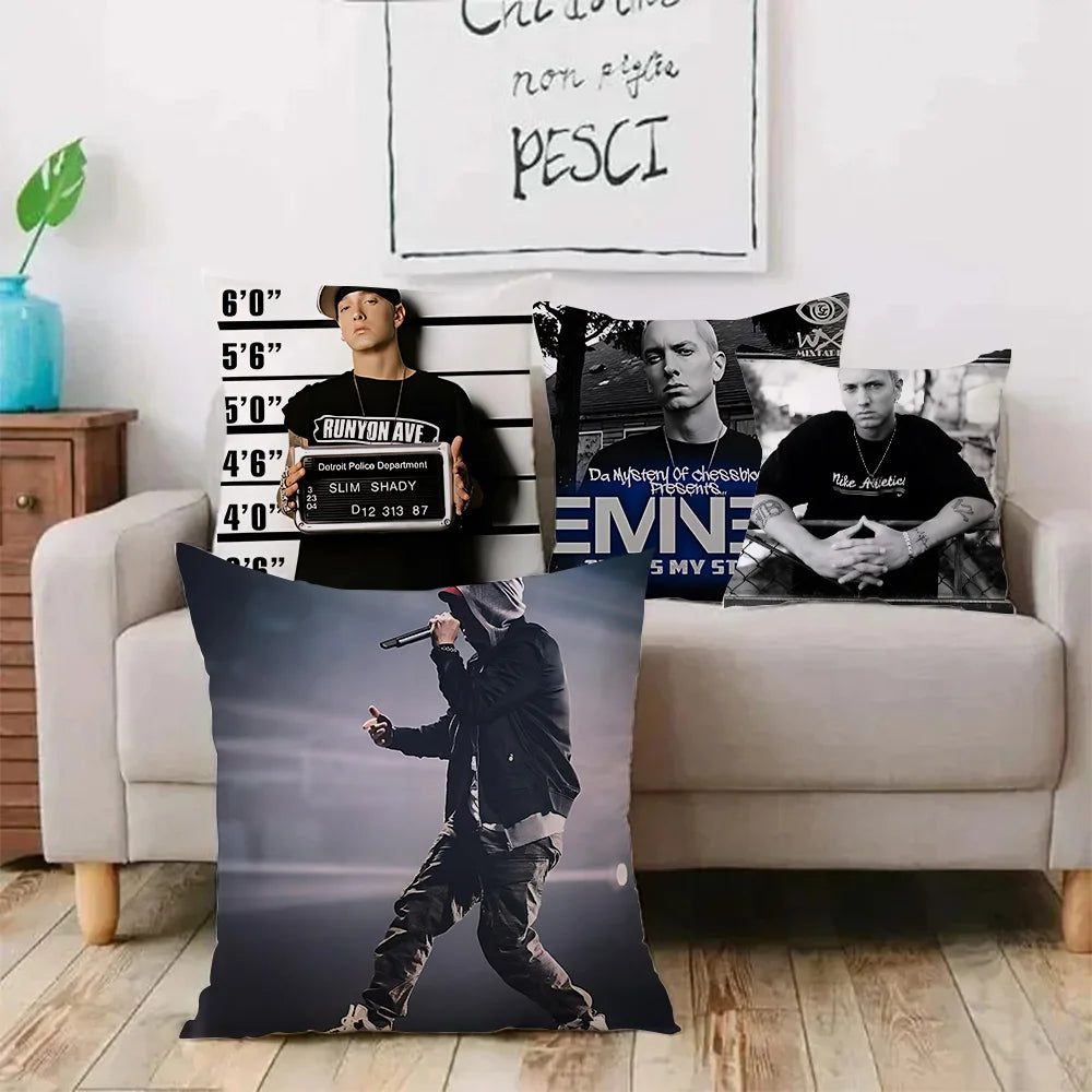 Eminem Throw Pillow Cover Collection