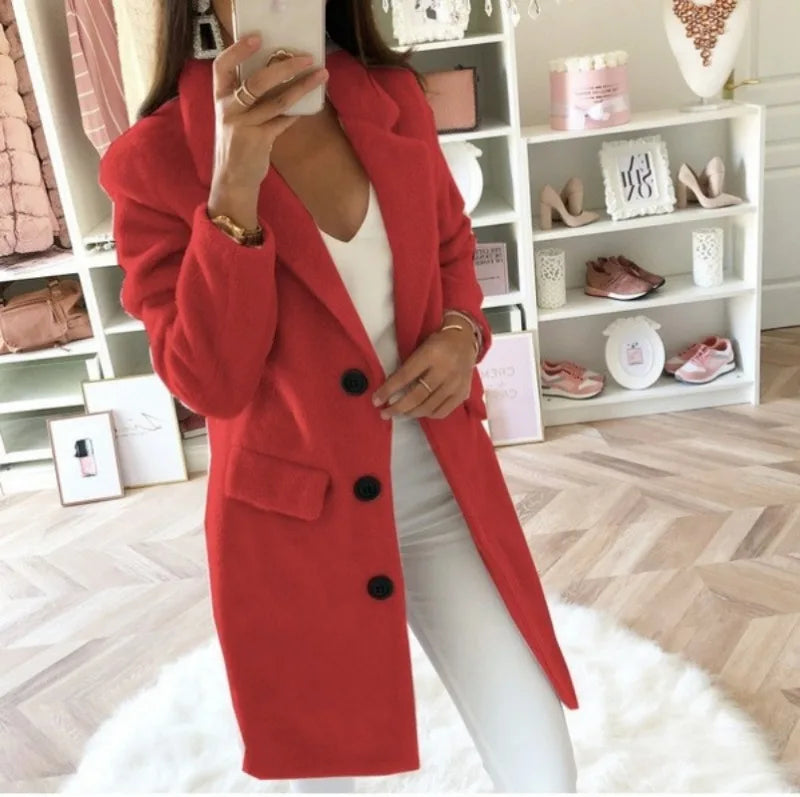 Women's Elegant Wool Coat Collection