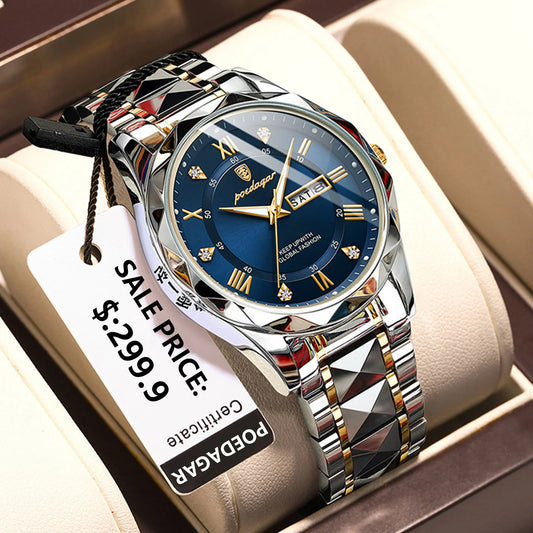 POEDAGAR Men's Luxury Wristwatch Collection