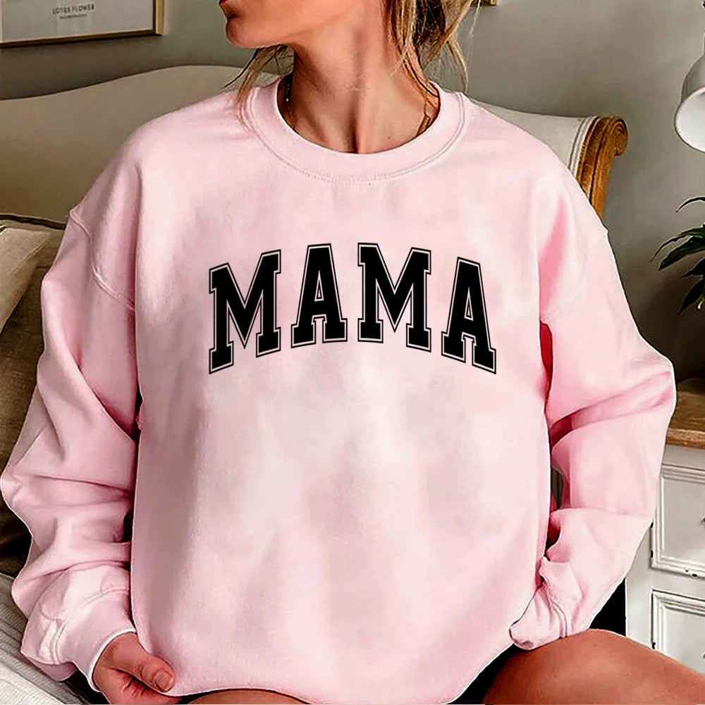 Mama Varsity Motherhood Sweatshirt Collection