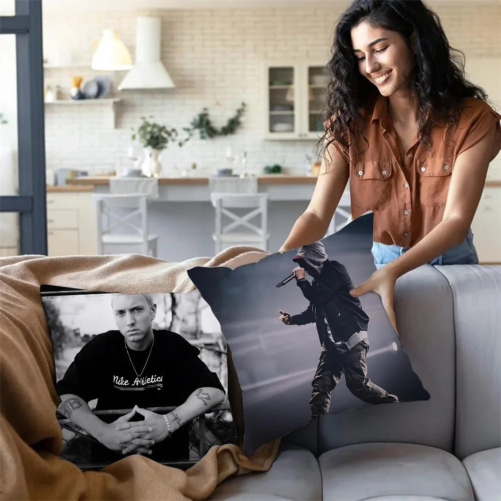 Eminem Throw Pillow Cover Collection