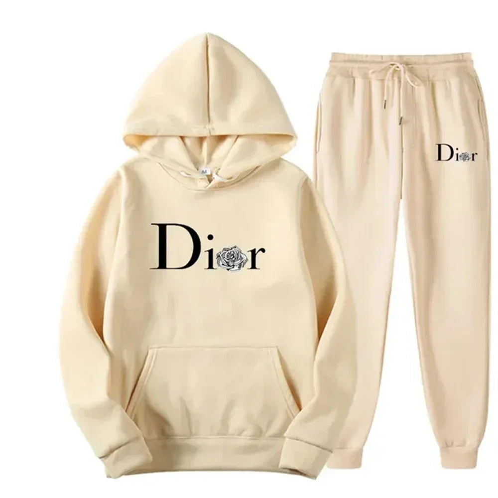 Women's DIOR Style Hoodie & Sweatpants Collection