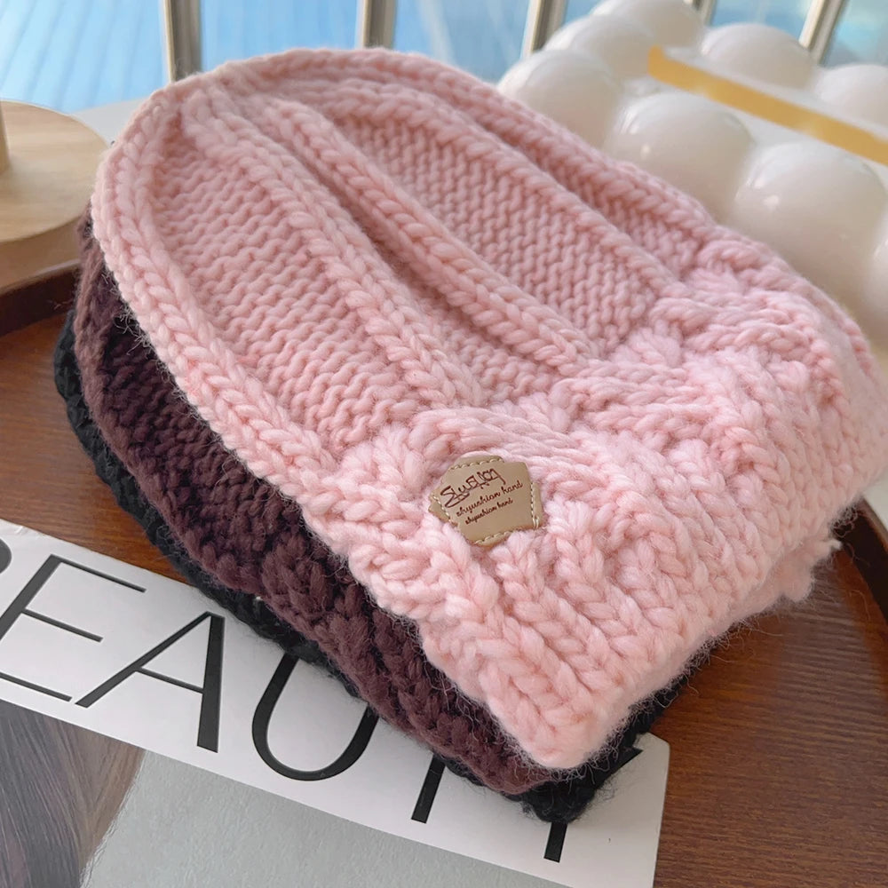 Elegant Winter Knit Hat Collection