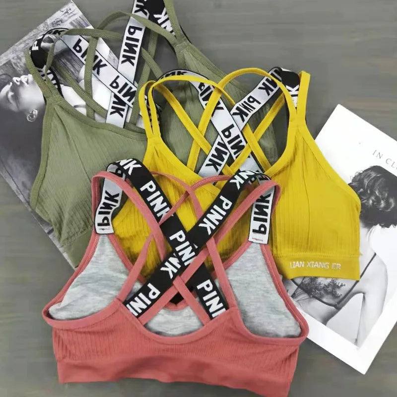 Elegant PINK Sports Bra Collection