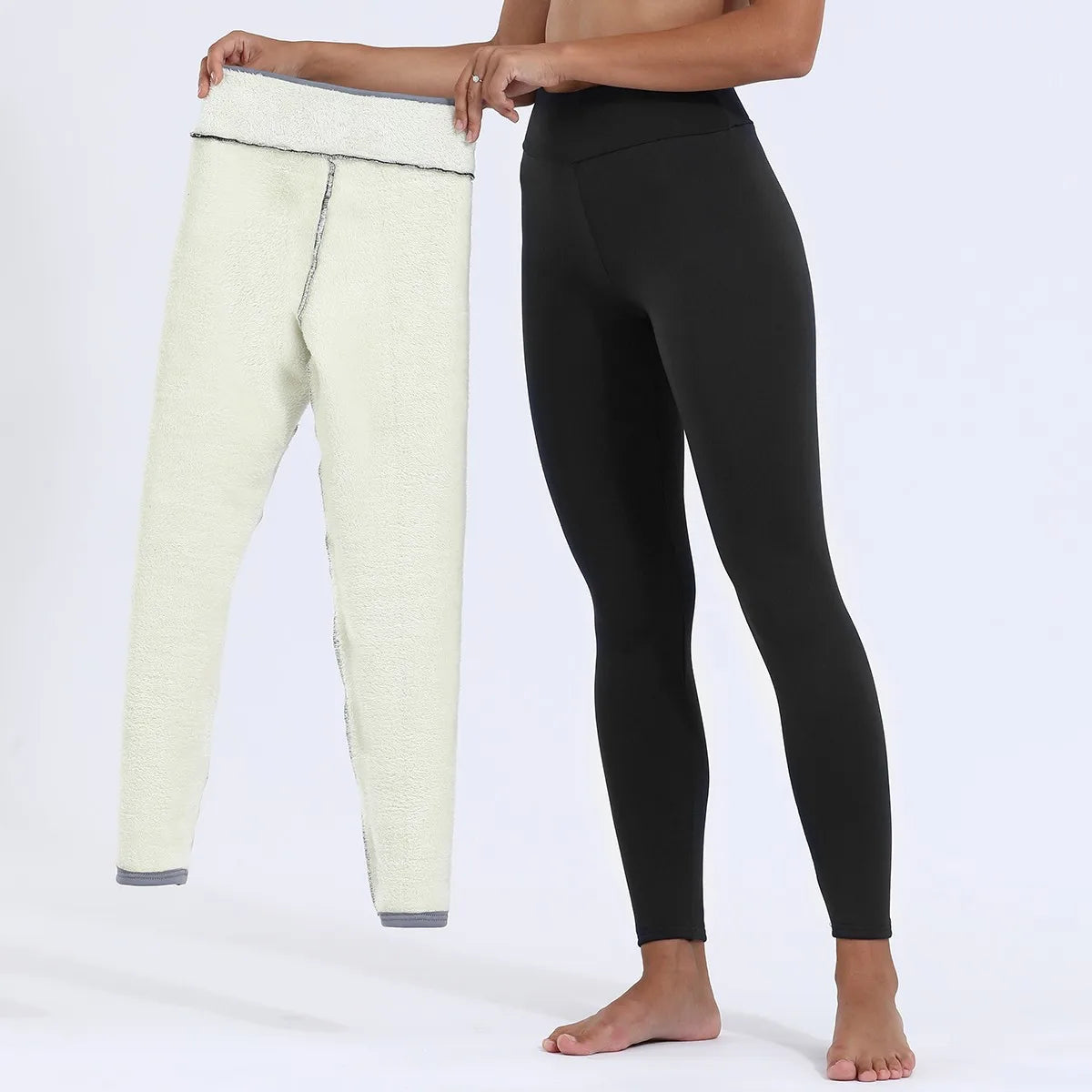 Women's Lamb Fleece Thermal Winter Leggings Collection