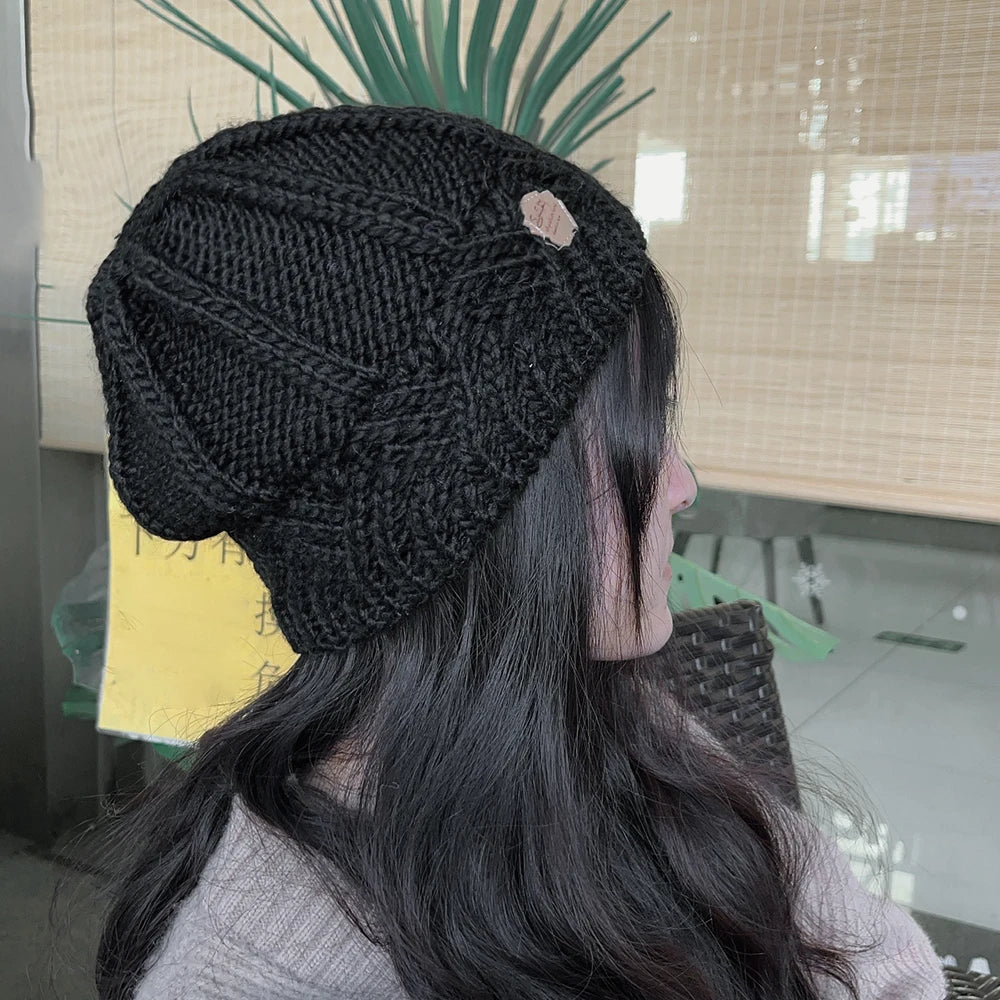 Elegant Winter Knit Hat Collection