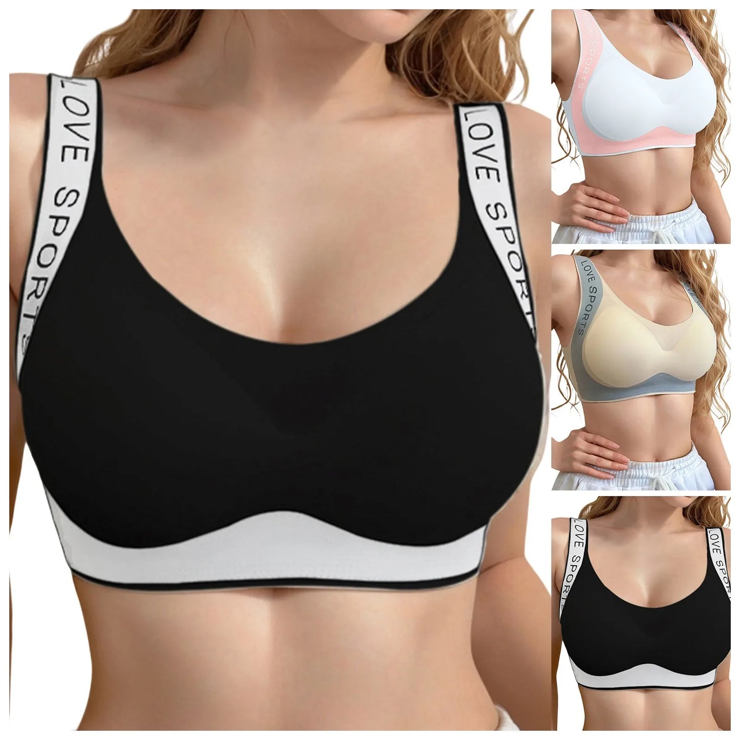 Women's Love Sports Fitness Top Collection