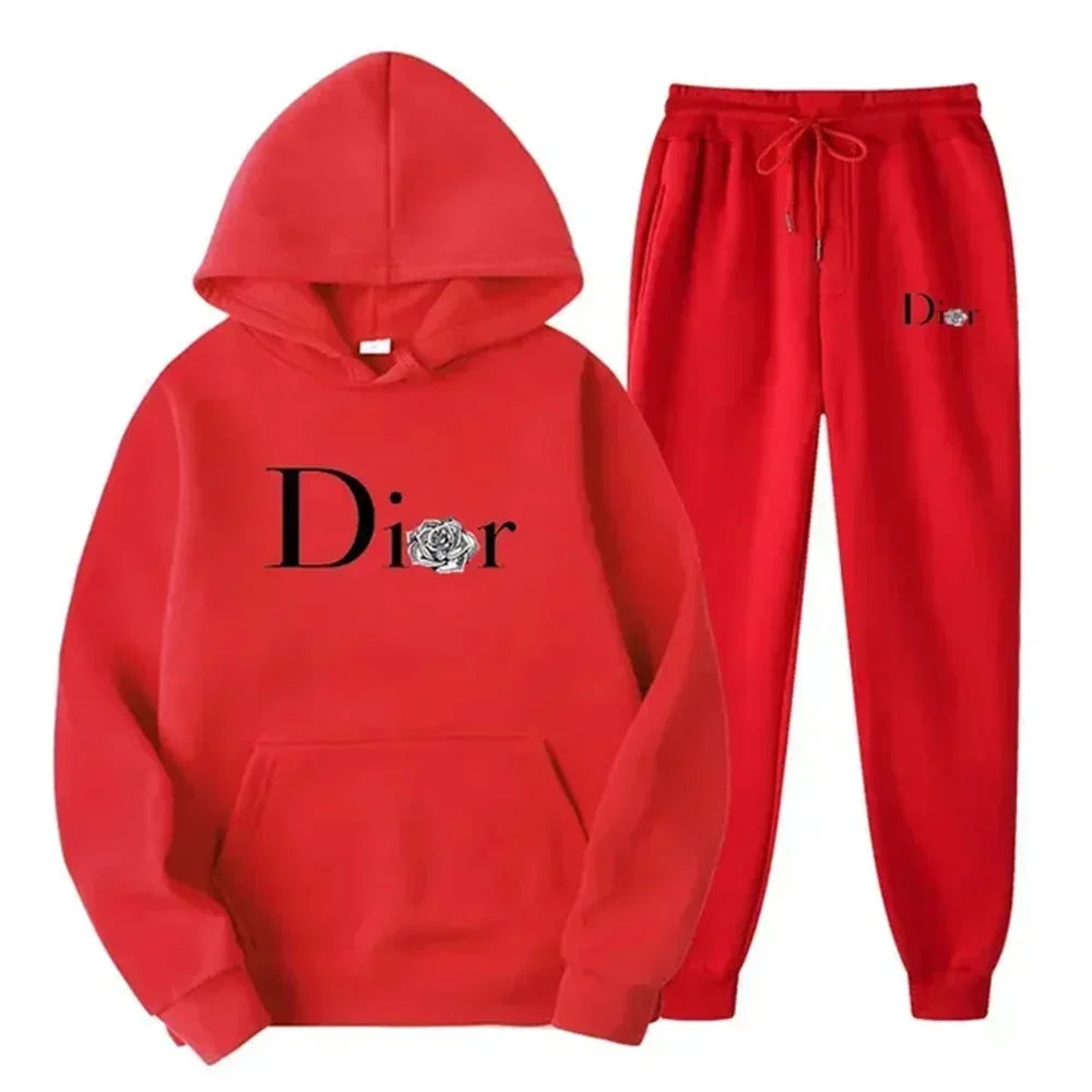 Women's DIOR Style Hoodie & Sweatpants Collection