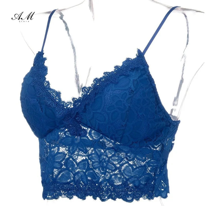 Exotic V-Neck Lace Top Collection