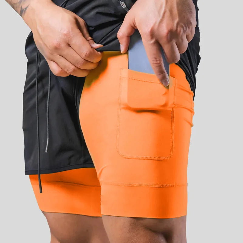 Men's LYFT 2-in-1 Fitness Compression Shorts Collection