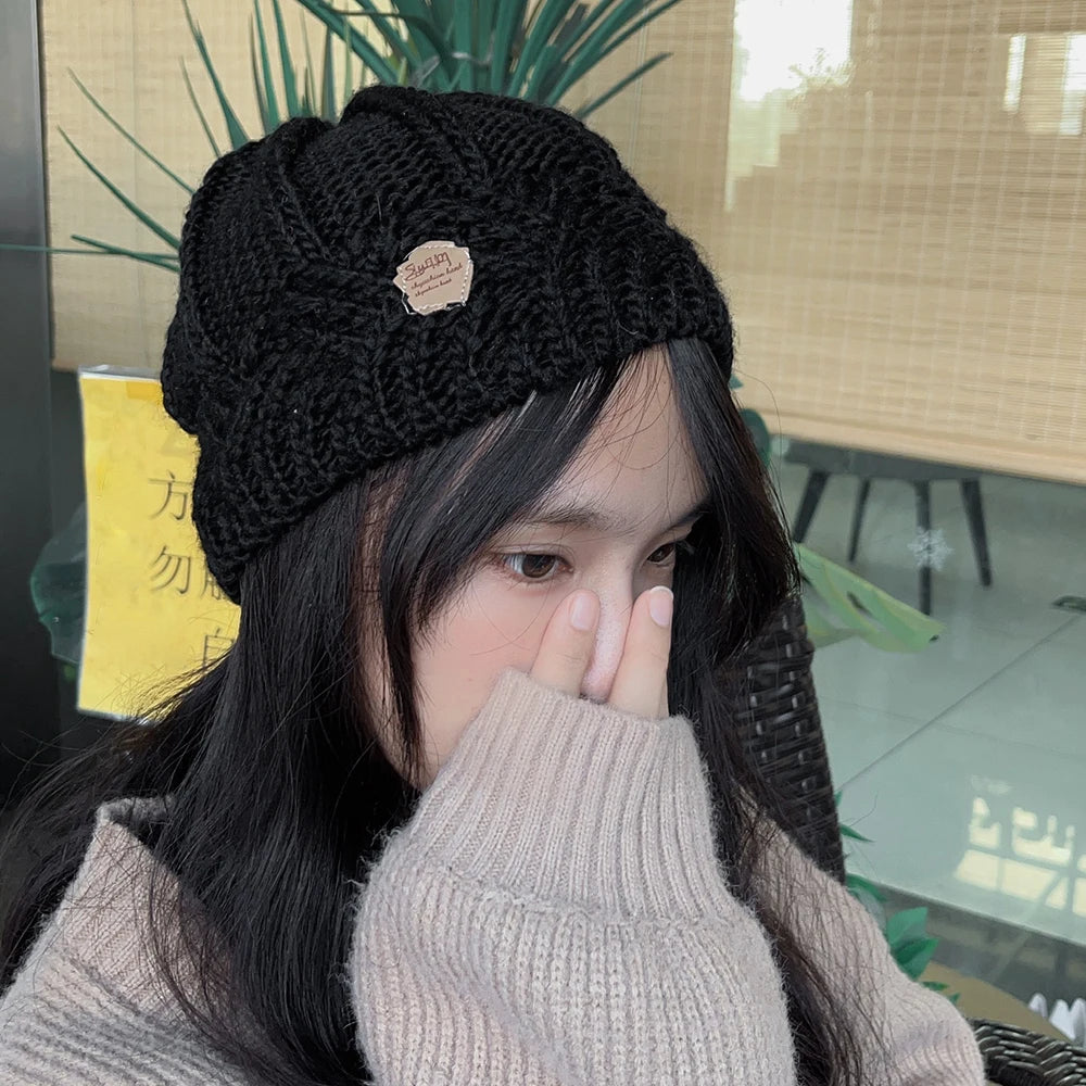 Elegant Winter Knit Hat Collection