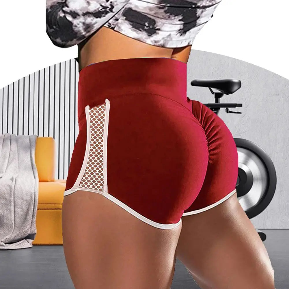 Hollow Lace Fitness Shorts Collection