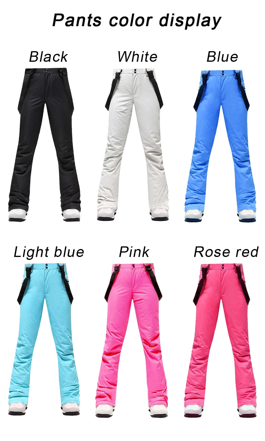 High-Quality Women's Winter Ski Jacket and Pants Collection