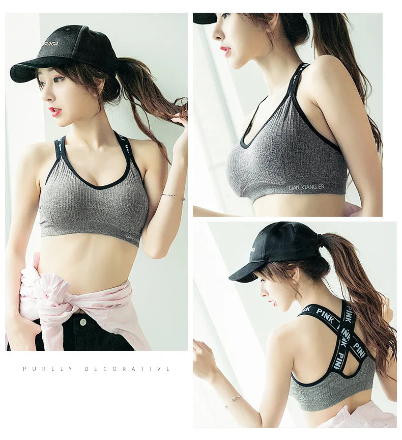 Elegant PINK Sports Bra Collection