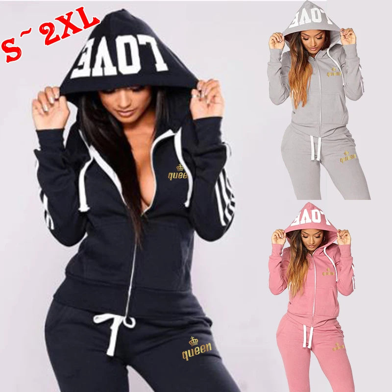 Queen Love Fashion Hoodie & Sweatpants Collection