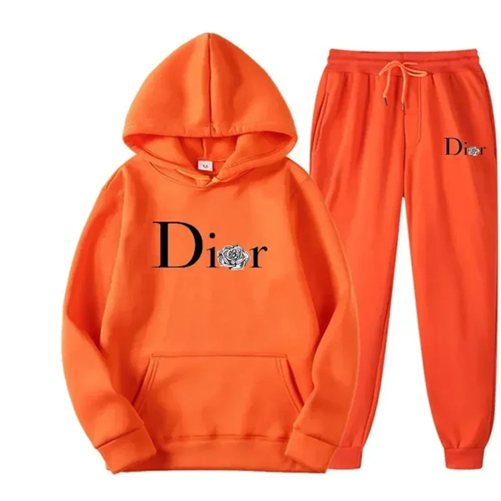 Women's DIOR Style Hoodie & Sweatpants Collection